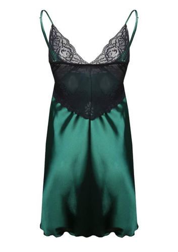 Sophia Halka satynowa DKaren - zielony