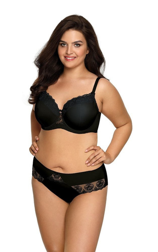 1924 Maxi Usztywniany Biustonosz Ava - granatowy