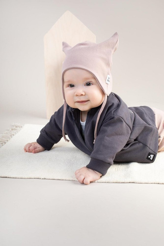 "Dreamer" Bluza rozpinana z kieszeniami Pinokio - grafit