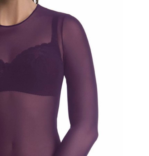 179308 Glamour Bluzka Damska, top Teyli - fioletowy