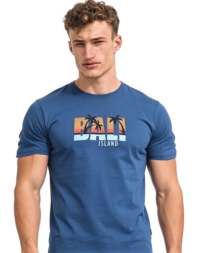 Piżama młodzieżowa Cornette F&Y 551/55 Bali jeans 100% bawełna