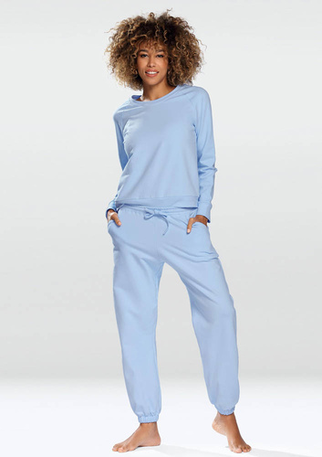 Wenezja Dresowy komplet damski Dkaren - błękit