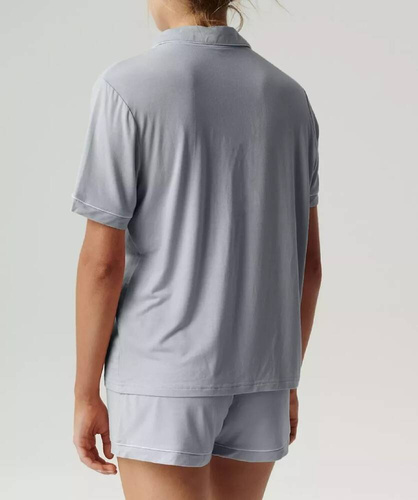 NLP-496 Piżama Damska  Atlantic- j.niebieski