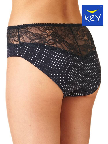 LPC 612 A'2 Figi damskie 2-pak Key grafitowy bordowy