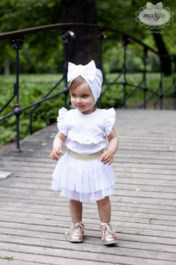 071KR Princess Body na ramiączkach Marija - biały