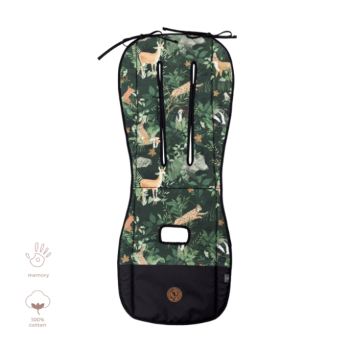Woodland Wkładka do wózka Memory Uni Makaszka
