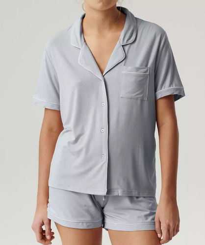 NLP-496 Piżama Damska  Atlantic- j.niebieski