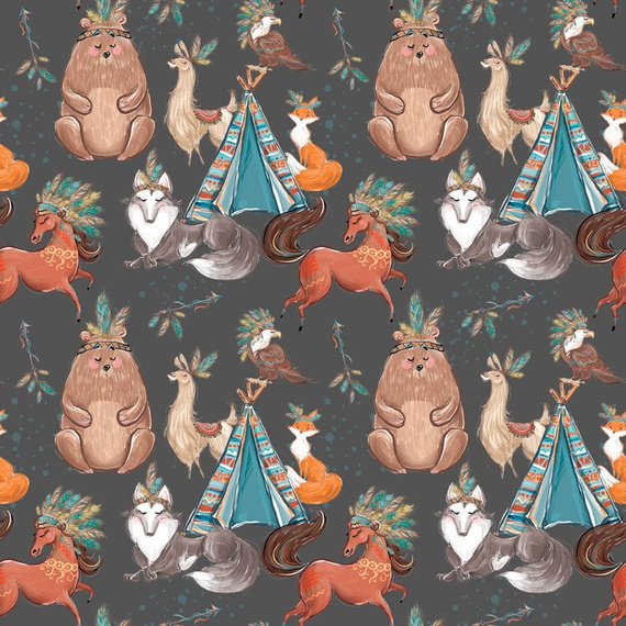 Komplet pościeli poszewek Boho CocoBird