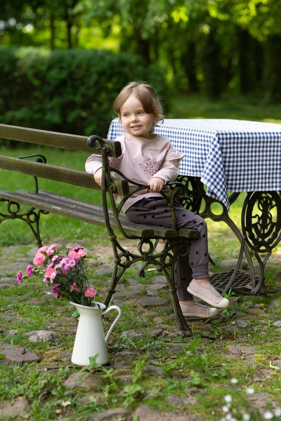 Julia Bluzka dla dziewczynki Pinokio - grafit