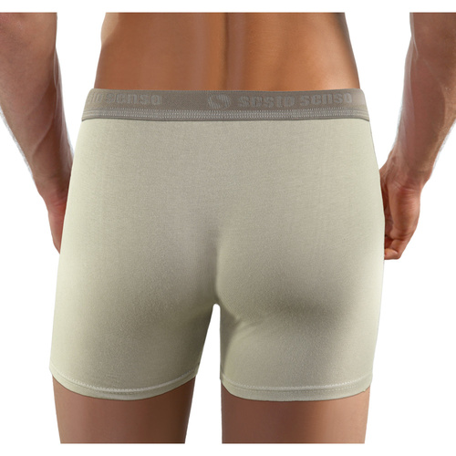 BM02 Cougar Bokserki męskie Sesto Senso - jasnobeżowy