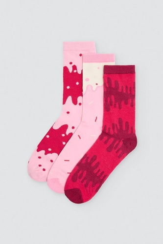 Ysabel Mora 12143 Skarpety Unisex 3 Pary Bawełniane Prezent 41–46