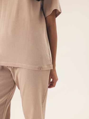 43349 Nilsa Piżama Damska Henderson - beżowy