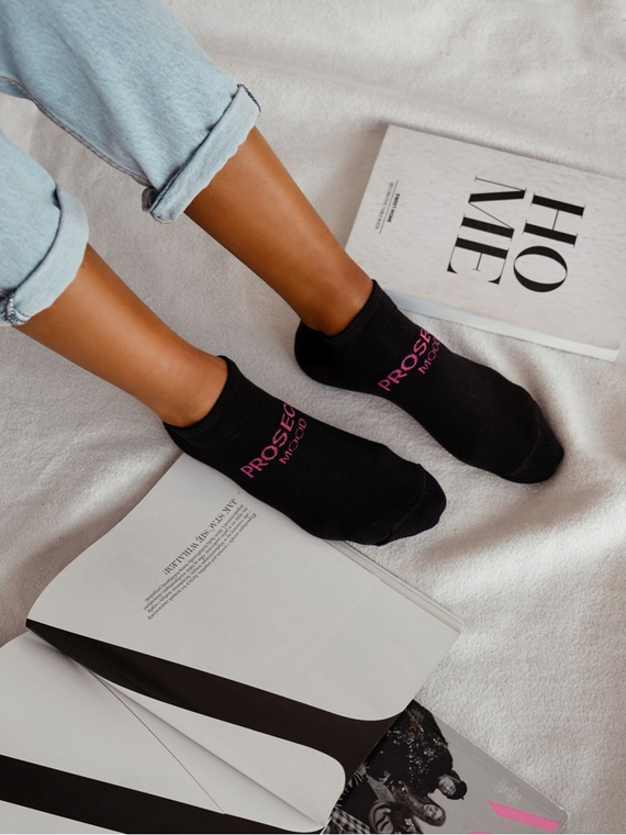 1146-077 Prosecco Mood Stopki damskie Milena - czarny