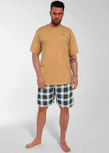 326/183 Nature III Piżama męska Cornette miodowy