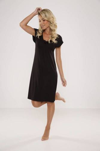 870 Visa Koszula nocna De Lafense - czarny