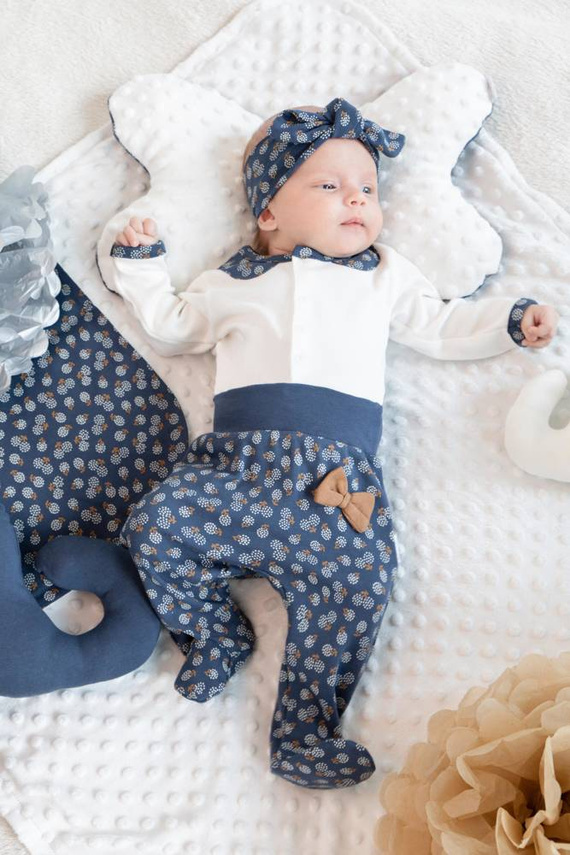 179065 Opaska niemowlęca "Sonia" Nicol - granat