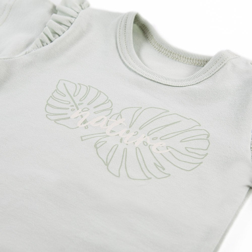 Nature Body z nadrukiem Ewa Klucze - zielony