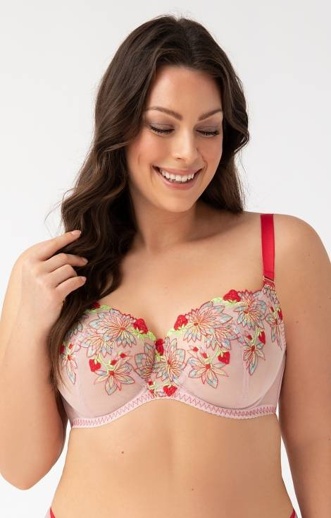 Gorsenia K 775 Chica Biustonosz miękki - różowy