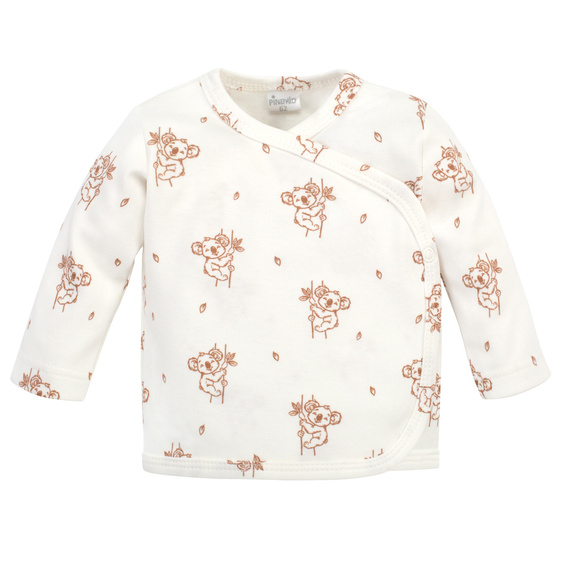 Lovely Day Kaftanik wiązany Pinokio - ecru koala