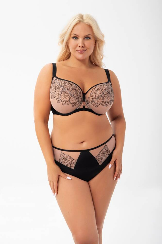 Gorsenia K 924 Palmira Biustonosz miękki czarny 