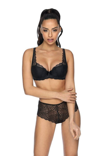 F 3343/54 Lou Figi damskie Mat czarny