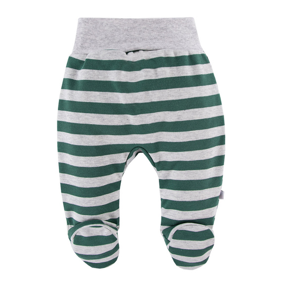 Ancymon Półśpiochy bawełniane 2-pak Eevi - szary/zielony