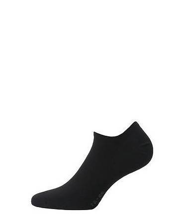 W81.3N3 AG+ Stopki Skarpetki Sportive AG+ damskie gładkie Wola czarny