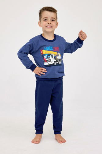 478/162 Work Zone Piżama chłopięca Cornette jeans