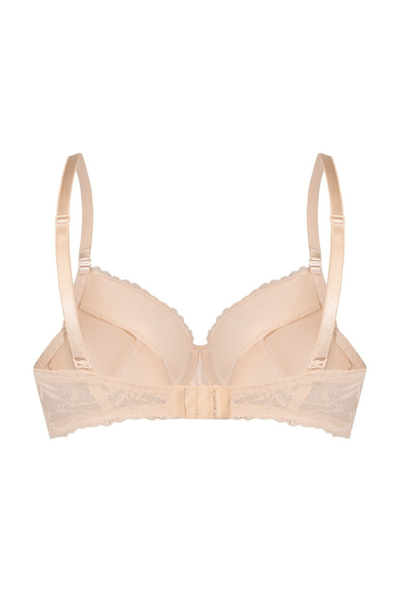 Mefemi by Nipplex Petra BP16 biustonosz push-up koronka-beżowy