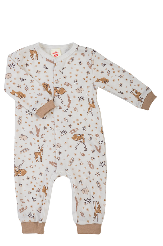 02253BS "Nature" Pajac bez stópek Makoma