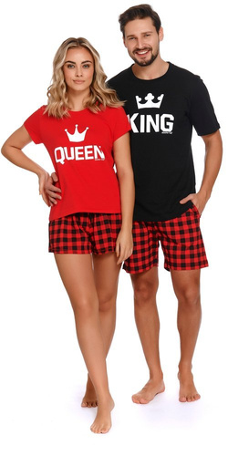 9952 Piżama Męska Doctor Nap - red