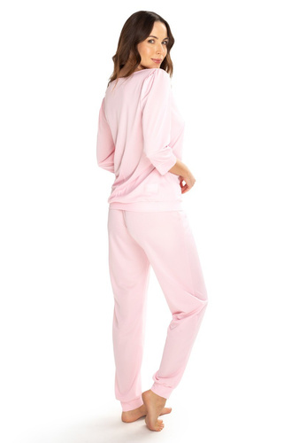 86665 Izabell dres damski Mewa różowy