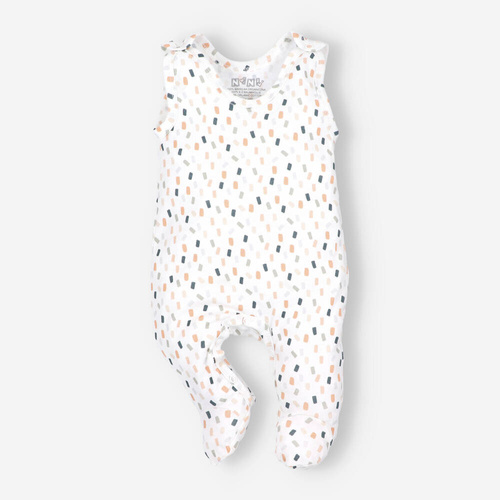 ABN-5325/KRE Śpiochy z bawełny organicznej Nini kremowy