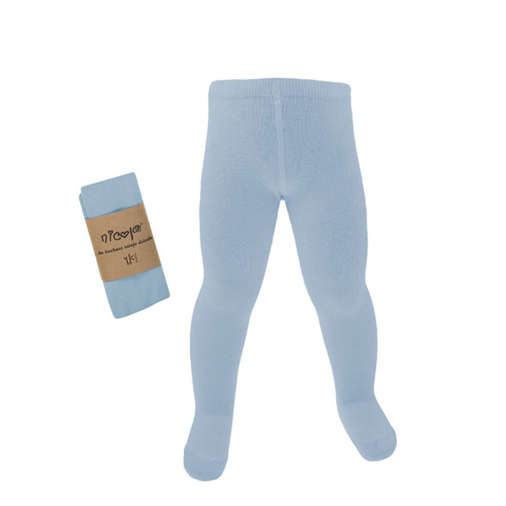 141607 Rajstopy bambusowe Nicol - niebieski