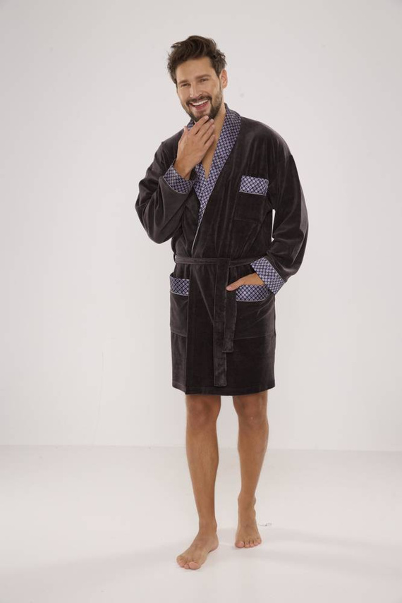 772 Bonjour szlafrok męski forex - grafit