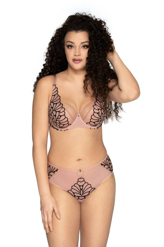 1927 Biustonosz półusztywniany Ava - beżowy