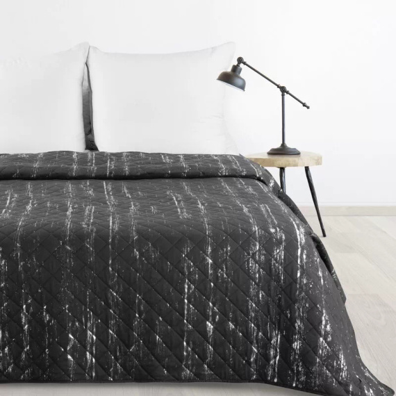 Blink 1 narzuta dekoracyjna Design91 grafitowy/srebrny