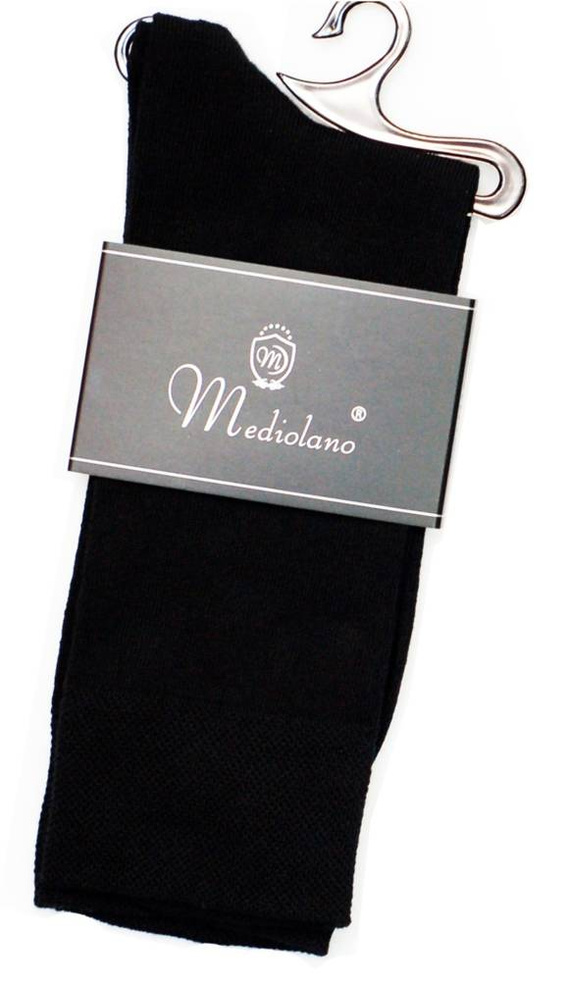 Skarpety męskie garniturowe Mediolano czarny