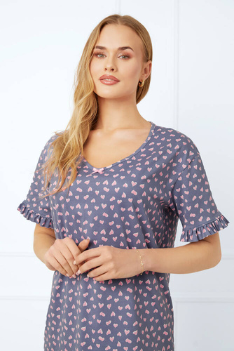 Lotte koszula damska z krótkim rękawem Italian Fashion - druk