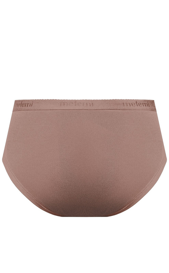 Figi Mefemi Mila DW50 wiskoza pełny krój komfort logo premium mokka