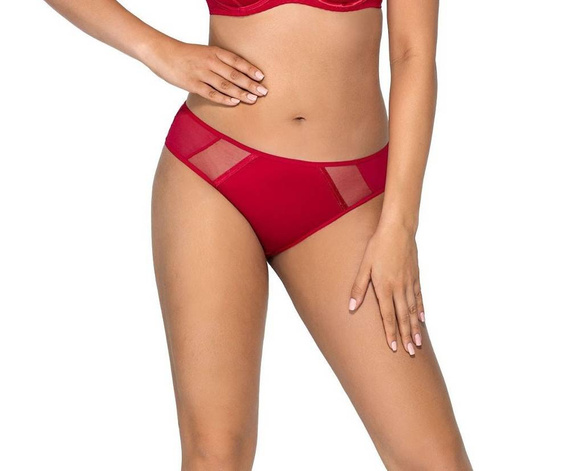 1923 Miękki Biustonosz Ava czerwony