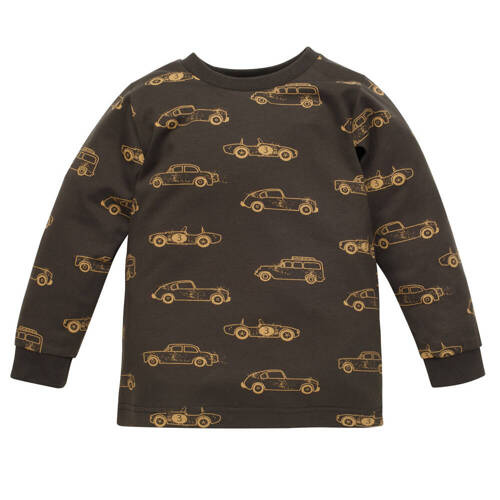 Old Cars Bluzka z nadrukiem, długi rękaw Pinokio