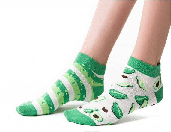 035 Zakostki Męskie Asymetryczne More - ecru 019