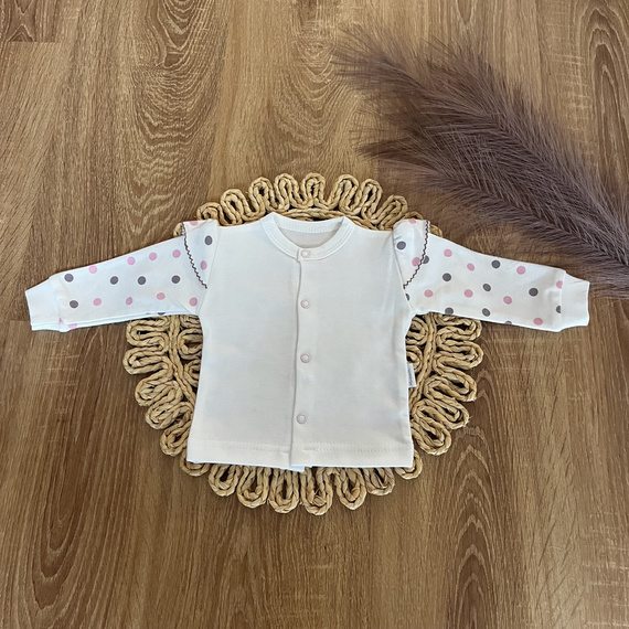 KA11010 Groszki Kaftanik niemowlęcy Mamatti