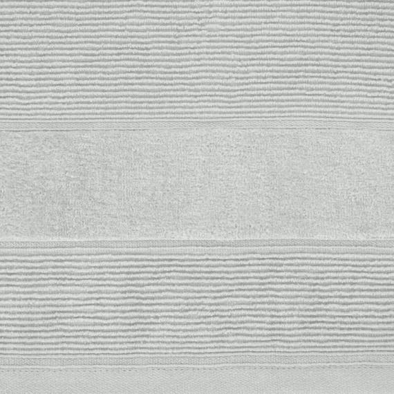 Komplet ręczników Emma Eurofirany srebrny 3 szt 30x50 50x90 70x140 500 g/m²