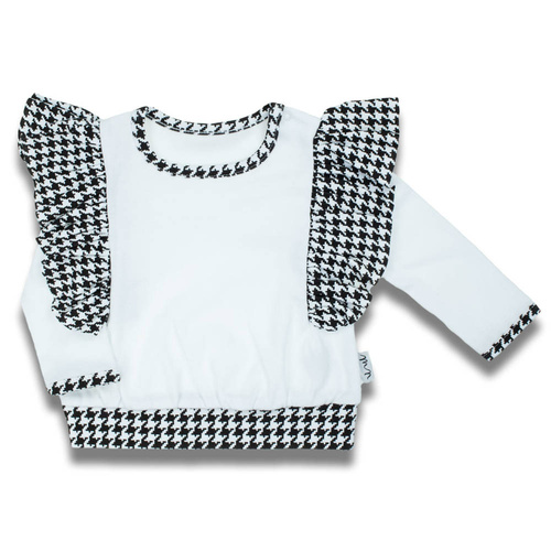 198139 Viki Bluzka bawełniana z długim rękawem Nicol