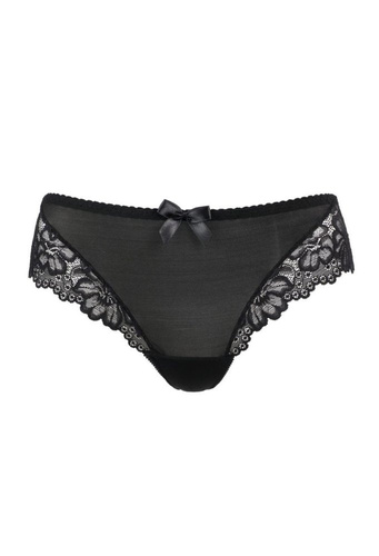 S 053/4 Carmela Stringi damskie Mat czarne