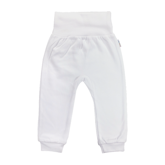 SPB002 Basic Spodnie niemowlęce Mamatti - biały