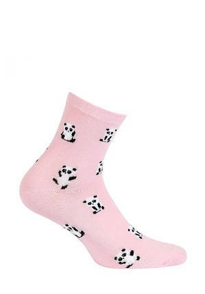 G84.01N Skarpety Damskie wzorowane  Gatta 269 pink