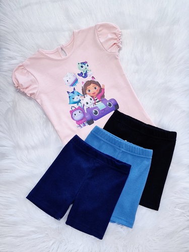 Przyjaciele Koszulka dziecięca krótki rękaw Bambarillo pudrowy róż